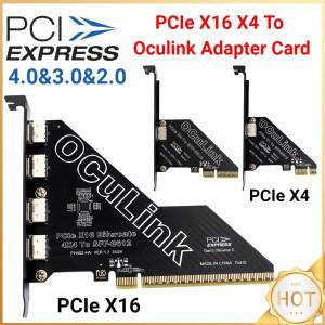 PCIe X16-SFF 8611 및 어댑터 카드  4.0 X4-Oculink X1 SSD-U.2