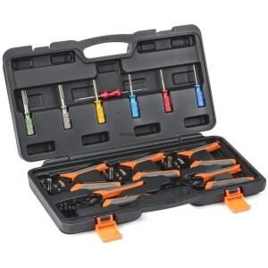 IWISS KIT-DC01/DC02 자동차 Rapair Mult 도구 키트 압착 세트 Deutsch 터미널 용 제거 도구Weather Pack