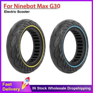 10X2.5 튜브리스 타이어 60/70-6.5 Ninebot Max G30 전기 스쿠터용 솔리드 10인치 방폭형  벌집