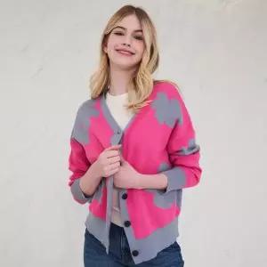 립밤 브랜드관 Lipbbam 24SS 오가닉 면 자카드 가디건 HK-LCS501 선택 1종