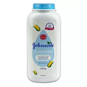 유아용파우더 존슨즈베이비파우더 콘스타치 존슨즈 베이비파우더 200g - O 베이비파우다 파우더 땀제거 수