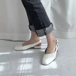 플랫로퍼 구두 여성플랫슈즈 정장 방한화 기본 모카신-WFNSI00