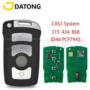 Datong World 자동차 원격 키  BMW 호환 7 시리즈 E65 CAS1 시스템  315 Mhz  433 ID46 PCF7945 칩 교체