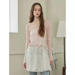 LESHOP 데일리 시스루 루즈 긴팔 가디건 DP2CK006A 1349370