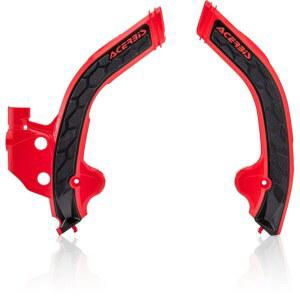 Acerbis X-Grip 프레임 가드 - 빨간색 / 검은색 (2801941018)