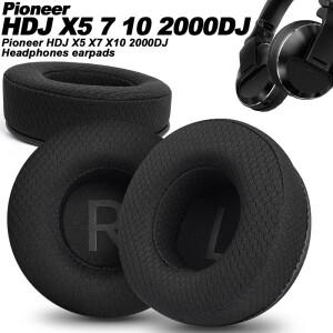Pioneer HDJ X7/X5/X10/2000DJ 교체 용 이어 패드 메쉬 천 메모리 커버 스폰지 소프트 단백질