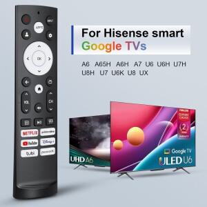 IR HE002 ERF3M90H는 Hisense Google/Android TV용 리모컨을 대체했습니다.