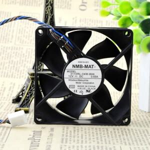 NMB-MAT 3110RL-04W-B86 F02 DC 12V 0.65A 4선 8CM 80x80x25mm 서버 냉각 팬용