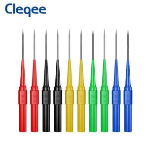 Cleqee P5007 절연  프로브  4mm 잭 0.7mm 샤프 비파괴 펑크 피어싱 핀 멀티 미터 자동차 수리