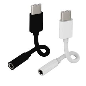 USB Type-C ~ 3.5mm 헤드폰 어댑터  iphone 호환 15 16 용 디지털 칩 C Aux 케이블 samsung 호환 Galaxy S2