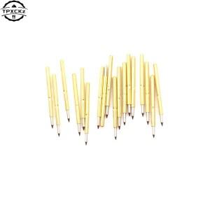 100 개/가방 스프링  프로브 포고 핀 P75-B1 직경 0.5mm 길이 16mm