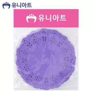 유니아트 종이레이스 1000 칼라 종이 레이스 중 보라