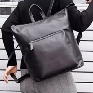 여성 직장인 백팩 데일리 대학생 노트북 소가죽 가방 노트북