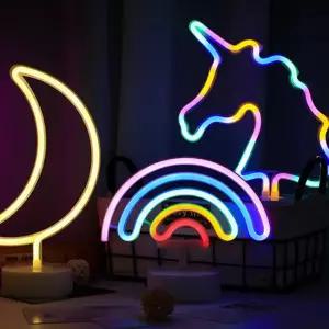 잔솔 간판 무드등 네온사인 건전지 LED 포인트 조명