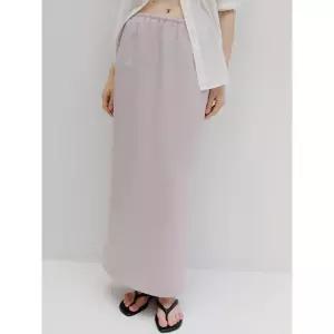 Blank03 linen banding long skirt lavender pink *M 7/3 예약발송 1361037