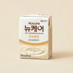뉴케어 구수한맛 빨대형 200ml 30개