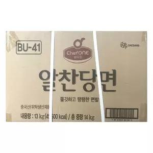 빠르미쇼핑 대상 쉐프원 알찬당면 14kg 잡채 한식 당면 사리 업소용 식당 식자재 트레이더스