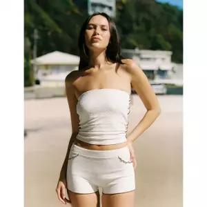 매장정품 SURFEA JANE TUBE TOP_CREAM