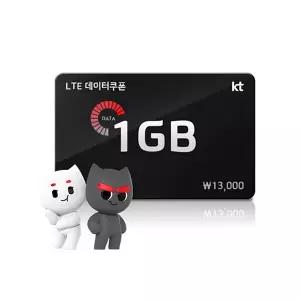 (KT) LTE 데이터쿠폰 1GB