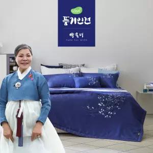 풍기인견 침구세트 킹K (작품명 설화) 이불+패드+베개커버 / 선물추천