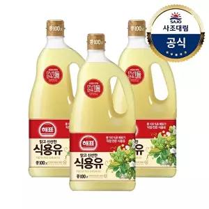 [사조대림][사조대림] 해표 콩기름 1.8LX3병 /오일/기름/튀김