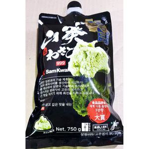 대용량 삼광 생와사비 750g 고추냉이 999 초밥용 스시 업소용 큰