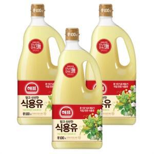 사조해표 해표 식용유 1.8L 3개