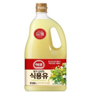 사조 해표 식용유 콩기름 1.8L x 3