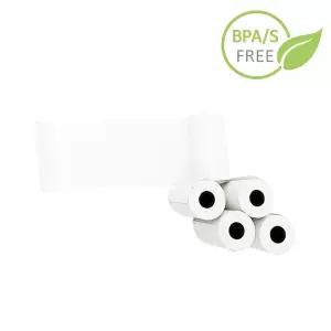 수입 57X30 APP 포스용지 10롤 무지 감열지 혈압계용지 PDA 휴대용단말기용 타코메타용 BPAFREE/B
