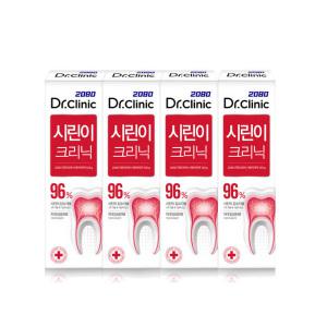 2080 닥터크리닉 시린이치약 140g x 4개
