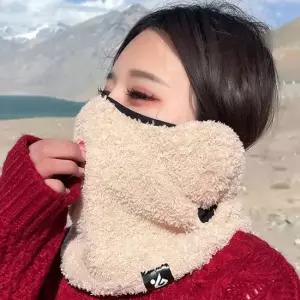 페이스 올커버 뽀글이넥워머 겨울 목워머 귀도리겸용 방한용품 뽀글이넥워머 올커버넥워머