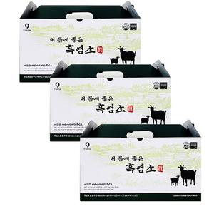 추석선물 흑염소즙 내 옻가네 선물세트 몸에 좋은 흑염소 진 80ml x 30포 3박스