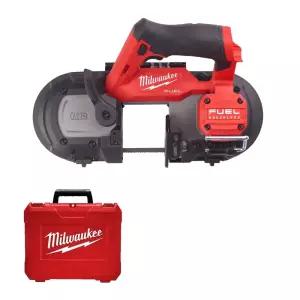 밀워키 M12 FBS64-0C FUEL 밴드쏘 64mm 베어툴 케이스 포함 체인톱 줄톱 띠톱 절단공구 무선 충전 전동
