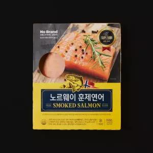 냉동노르웨이 노브랜드 노르웨이 훈제연어 180g/팩 1개 수산물 건해산