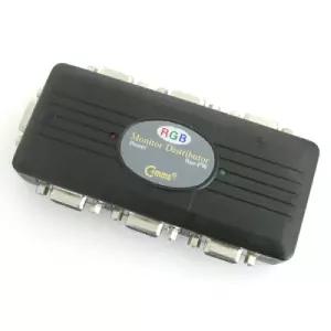 모니터 분배기 6:1 VGA RGB/PC/주변기기/노트북/출력/랜선/오디오/USB/영상/유선/스피커/인터넷/전기/카드