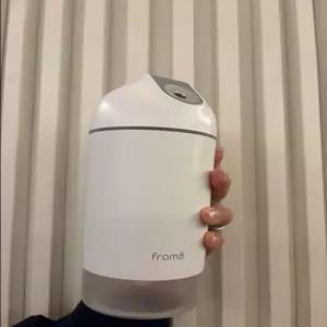 프롬비 미니 가습기 사무실 휴대용 무선 더블미스트 500ml FA128 그레이