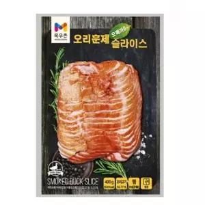 목우촌 오메가3 오리훈제 슬라이스 400g, 1개