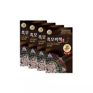 리엔 흑모비책 골드 흑갈색 90g 4개 917525