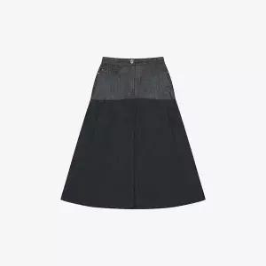 [SI](마산점)플레어 데님 스커트 (SSLSSAI23070)(SSLSS23070)