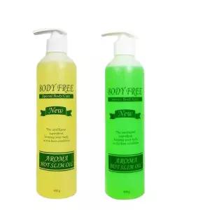 아로마 핫 슬림 오일 솔잎향 600g 플러스 레몬향 600g 바디오일 마사지오일