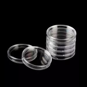 코인 동전 보관 캡슐 100p 25mm 27mm 수집품 투명케이스 플라스틱 종류 화폐 수납함 소정리함 투명함 수집