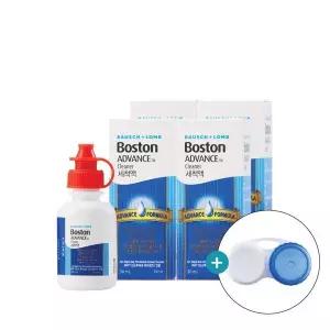 바슈롬 렌즈케이스 증정 보스톤 어드밴스 클리너액 30ml 4개 하드렌즈 드림렌즈 렌즈세척액 렌즈