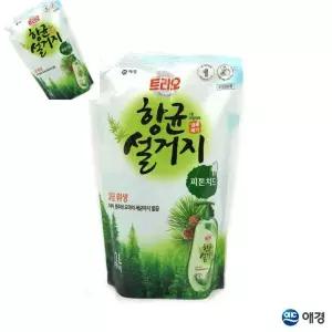 따챠 트리오 설거지 피톤치드 주방세제 1.2L 리필 1ea 식기세정제