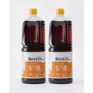 대상 베스트코 참기름1.8L 2개
