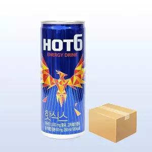 핫식스 250ml x 30캔(1박스) 에너지드링크 음료 (S10522528)