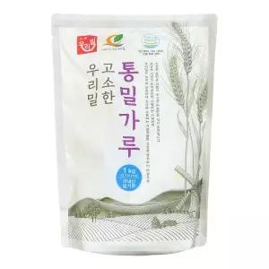 우리밀 0706. 우리밀 고소한 통밀가루 - 농협1kg 우리밀농협