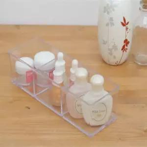 국내생산 투명 서랍 정리함 6호 화장품 정리대 화장대 책상 서랍 칸막이 수납함