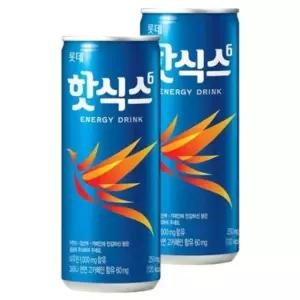 음료 에너지 롯데 핫식스 250mlX30캔