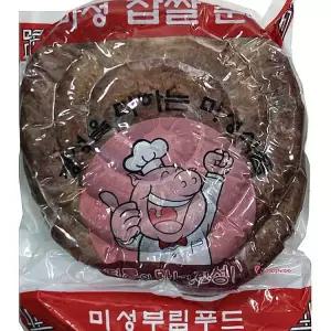 B10_12Kg 순대 2Kg 식당 식자재 분식집 업소용 찰순대 찹쌀 간식 대용량 간편 안주 학생cde429