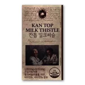 트루포뮬러 칸톱 밀크씨슬 1000mg X 60정 1박스 실리마린 간 건강 영양제